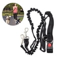 thumbnail image 4 of Correa para perro para correr con manos libres, cinturón ajustable, ideal para trotar, hacer senderismo y caminar, correa elástica para perro, arnés para correr., 4 of 6