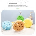 thumbnail image 4 of 5PCS Round Shower Sponge Children's Shower Sponge Shower Sponge Honeycomb Foaming Bath Supplies, 4 of 6