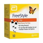 Freestyle lite test strips 50 count 10 month plus expiration date