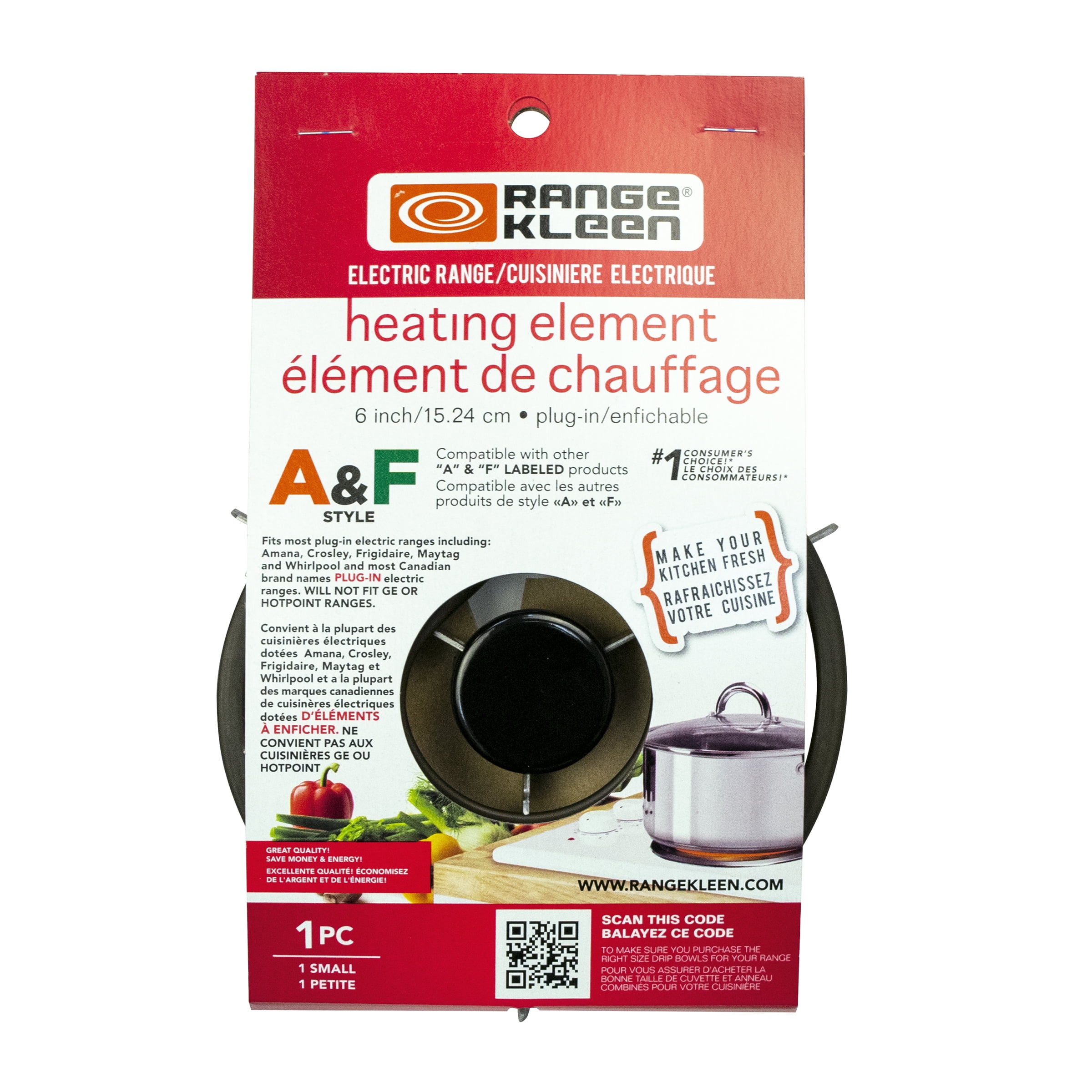 Range Kleen 7161 Small Replacement Burner