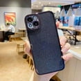 thumbnail image 3 of Compatible with iPhone 14 Plus Glitter Plating Case, Aesthetic Luxury Bling Sparkly Shiny Clear Case for Women Girls Camera Protection Shockproof Phone Case for iPhone 14 Plus 6.7"(Black), 3 of 6