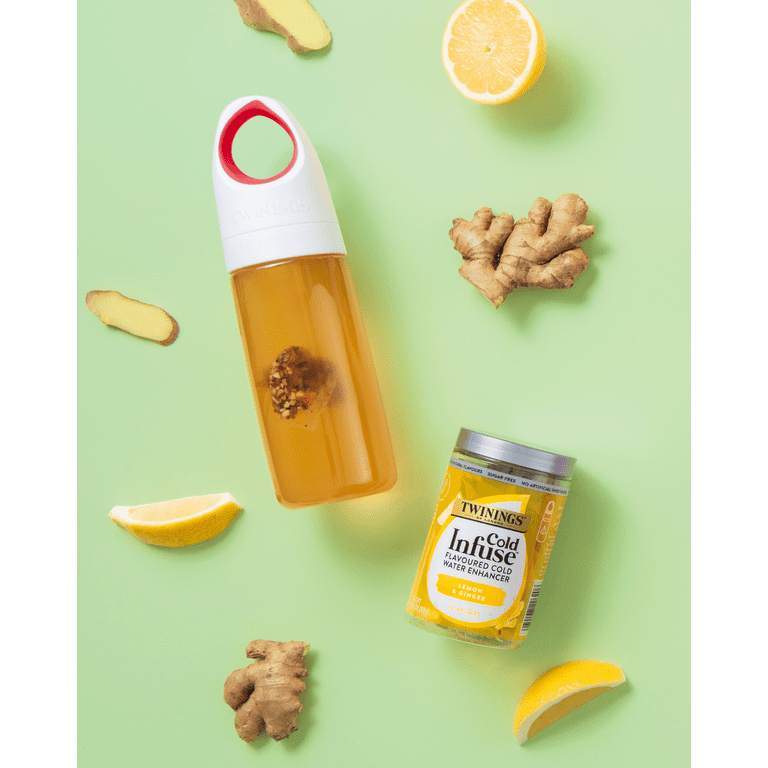 Twinings Tea Brewing Infuser Bags, Lemon & Ginger Cold Water