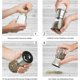thumbnail image 4 of Set of 2 spice grinders,with adjustable,made of high-quality stainless steel - [without spice content], 4 of 5