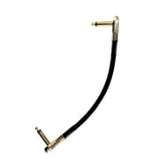 MXR Dunlop Patch Cable 6 inch (~152mm) 1/4" Angled Flat ( pancake ) ends
