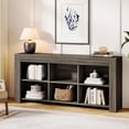 thumbnail image 6 of Tribesigns 63-inch Horizontal Bookcase With 6 Cubes Storage Organizer, 6 of 11