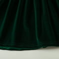 thumbnail image 2 of WIBACKER Kids Baby Girls Long Sleeve Velvet Dress Autumn Winter Princess Party Dresses, 2 of 8