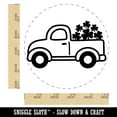 thumbnail image 2 of Cute Truck with Shamrocks Luck St. Patrick's Day Rubber Stamp for Scrapbooking Crafting Stamping - Large 1-1/4 Inch, 2 of 7