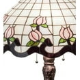 thumbnail image 6 of Meyda Tiffany 230474 Roseborder 3 Light 33" Tall Buffet Table Lamp - MultiColor, 6 of 6