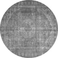 thumbnail image 1 of Ahgly Company Indoor Round Persian Gray Traditional Area Rugs, 6' Round, 1 of 1