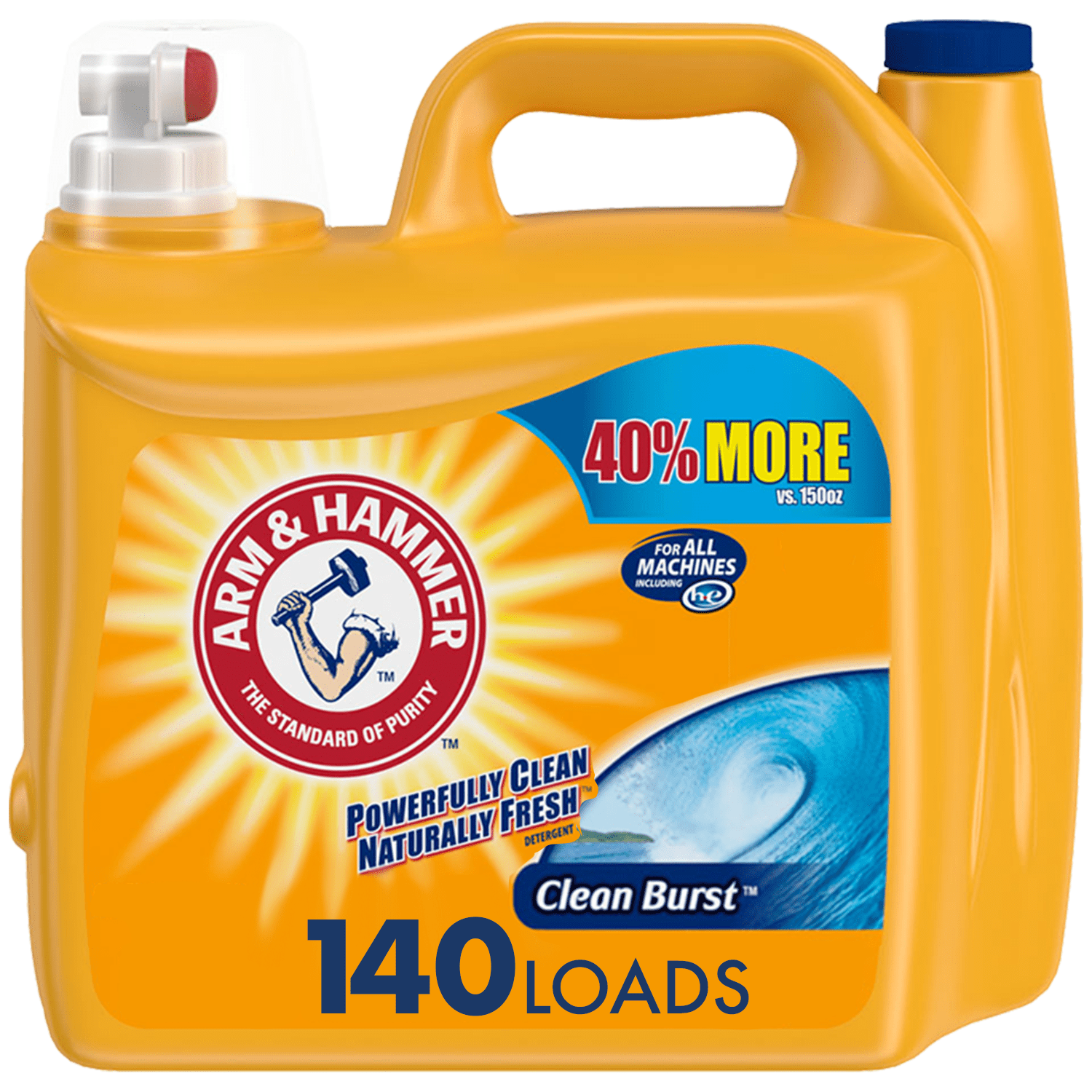 arm-hammer-clean-burst-140-loads-liquid-laundry-detergent-210-fl-oz