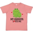 thumbnail image 3 of Inktastic Grandpa Loves Me Frog Boys or Girls Toddler T-Shirt, 3 of 5