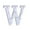 W, variant on KIHOUT Home Decor , Alphabet LED Letter Lights Light Up White Plastic Letters Standing Hanging A-M &