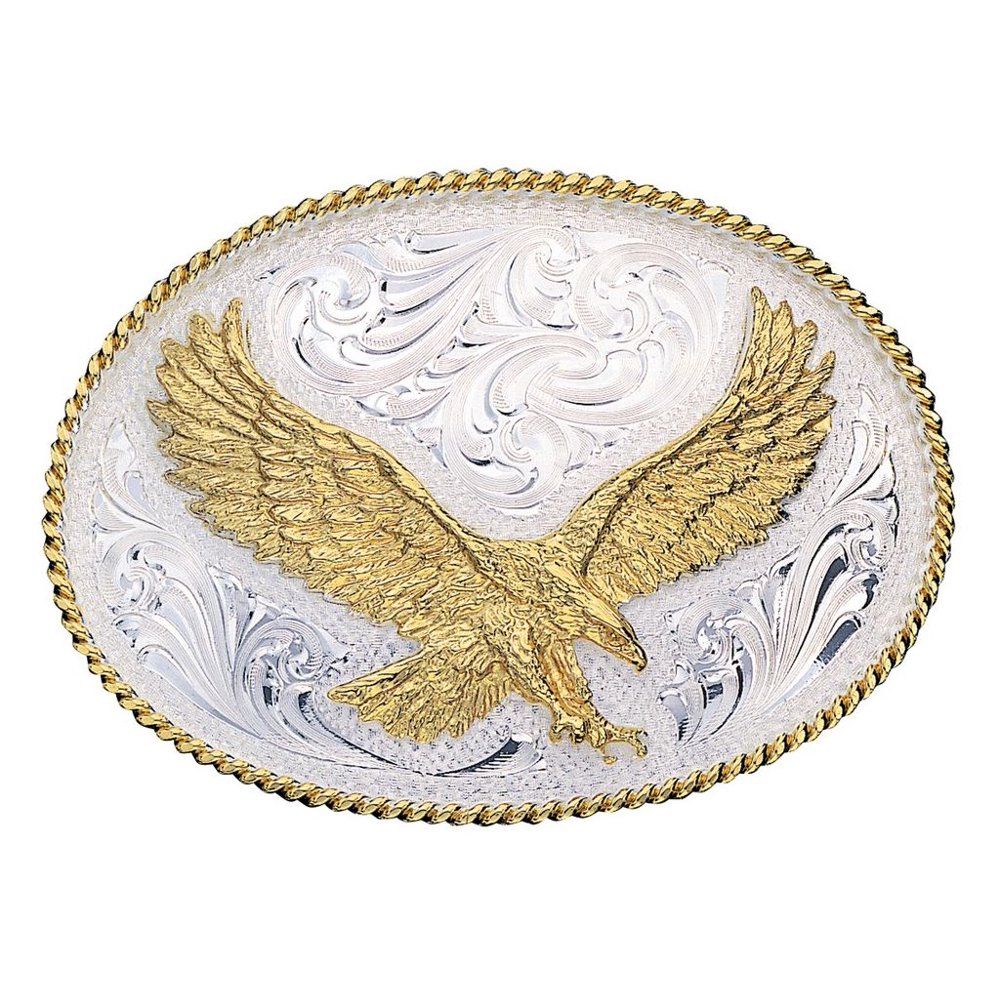 Montana Silversmiths Montana Silversmiths Western Belt Buckle Adult
