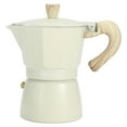 thumbnail image 2 of Coffee Pot Accessory Stovetop Octagonal  Foodgrade Kettle with Anise Faint Yellow for Moka Pot  Stovetop, 2 of 8