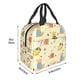 thumbnail image 3 of Easygdp Colorful Cartoon Snail Bolsa Térmica Premium - Tela Oxford Impermeable, Gran Capacidad, Bolsillo Frontal, Unisex para Trabajo, Escuela, Actividades al Aire Libre y Picnics, 3 of 8