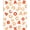 Orange, Pattern 1, variant on ODIKA 4'x6' Machine Washable Non-Slip Area Rug, Plush Alphabet Knowledge Concentric Ring Academic Preschool Foundation High Traffic Rug, Orange, 695897