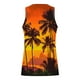 thumbnail image 5 of Camiseta sin mangas de cuello redondo para hombre, blusa informal de verano sin mangas con estampado de cuello redondo para hombre, 5 of 5