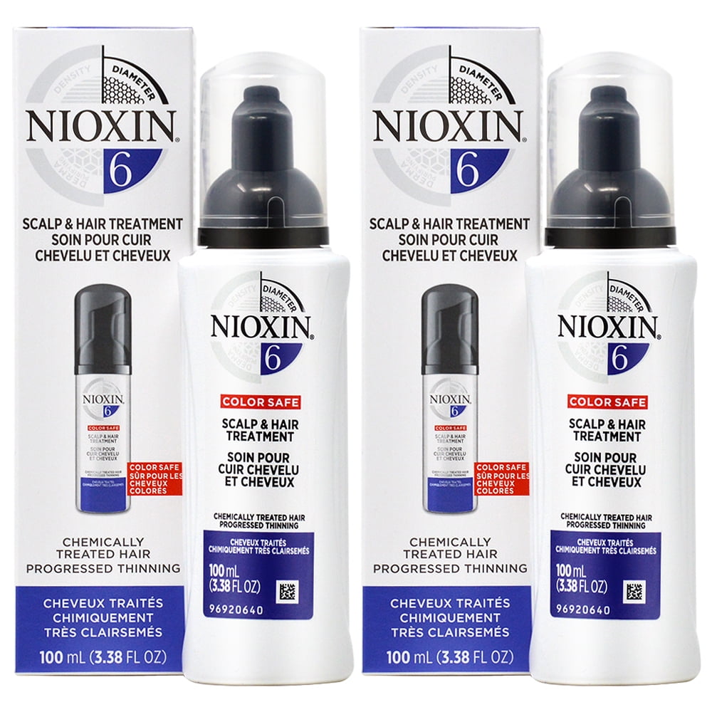 Nioxin System 6 Scalp Treatment For Medium/Coarse Natural Noticeably