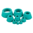 thumbnail image 1 of FUTUREORYY 8Ud Tapones De Goma Para Embudo Y Adaptadores Flexibles Color Verde, 1 of 8