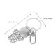 thumbnail image 2 of unbranded 2Ud Accesorio De Baloncesto En Metal Plateado Para Llavero O Equipaje Con Único, 2 of 8