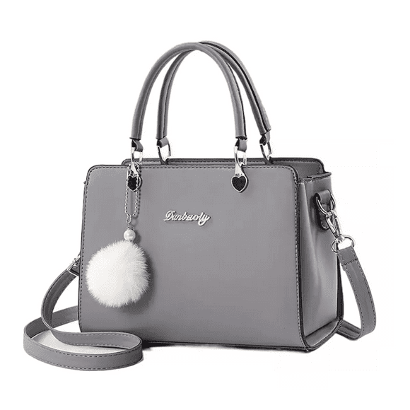 Bolsa Mujer Crossbody Bandolera Casual Gris