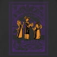 thumbnail image 2 of Women's Hocus Pocus Vintage Witches Print Graphic Tee Black Large, 2 of 4