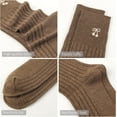 thumbnail image 2 of Women's Cute Crew Socks, Casual Athletic Bowknot Cherry Calf Novelty Socks, 2 of 13