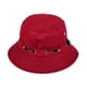thumbnail image 1 of Guardurnaity Sombrero de cubo para exteriores de verano, sombrero de pescador para acampar, senderismo, parasol, gorra de Hip Hop Sombreros rojo 56-58cm, 1 of 6