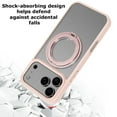 thumbnail image 4 of Lure Series 360° Ring Stand Case for iPhone 17 Pro – Black Ultra-Slim Protective Cover with Built-in Kickstand & Magnetic Ring, 4 of 8