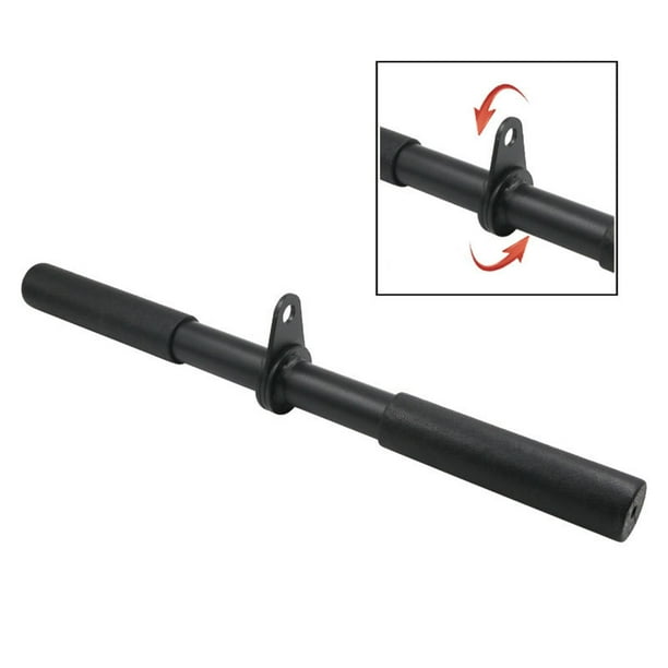 Barra Accesorio de barra de hacia abajo Accesorio de barra recta Barra de fitness Barra de ejercicio antideslizante Accesorio Cola Barra recta giratoria