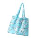 thumbnail image 1 of Cateissary Bolsa de compras Bolsa de hombro plegable portátil Bolsa de almacenamiento de comestibles reutilizable Almacenamiento y organización del hogar Azul S, 1 of 5