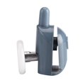 thumbnail image 4 of Fyearfly Rouleaux de Porte de Douche, 8 x Rouleaux de Porte de Douche inférieurs jumelés Poulies Roues Couloirs Salle de Bain (Roue Simple), 4 of 8