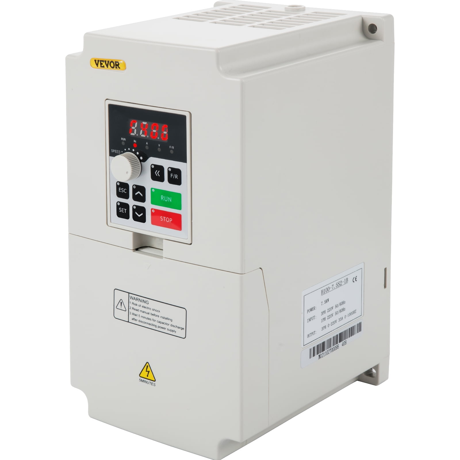3HP VFD Inverter 2.2KW 1000HZ Variable Frequency Driver 11A 220V for Spindle CNC 