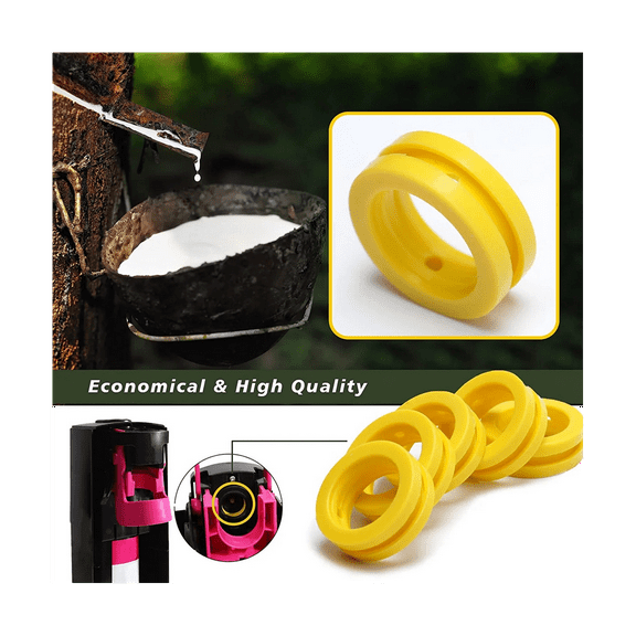 Anneaux en O pour Machine à Soda, Échange de Cylindre de Co2, Joints de Carbonateur 10 Pcs, Anneau de Joints pour Nouveau Générateur de Soda et Cylindre Rose