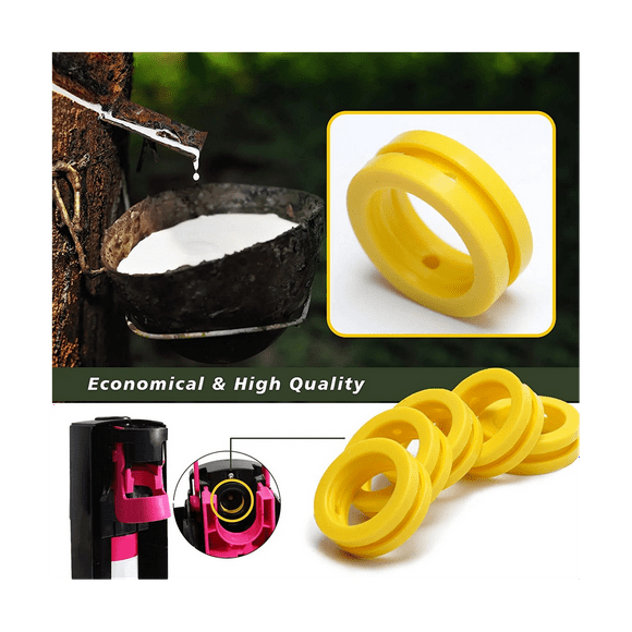 O Rings Soda Machine Co2 Cylinder Exchange Carbonator Gaskets 10Pcs, Gaskets Ring for New Soda Maker & Pink Cylinder