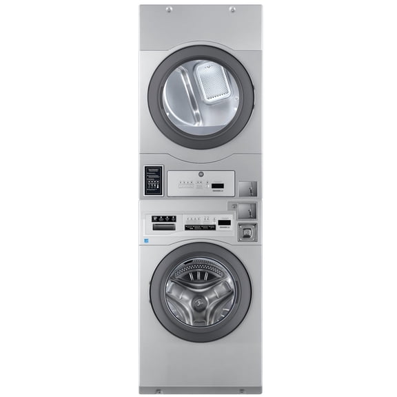 Crossover 2.0 Coin-Operated Washer and Gas Dryer Stack, WASHERGDRYERSTACK