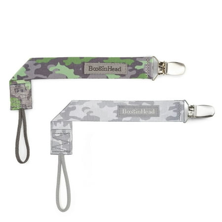 UPC: 0811470031780 | BooginHead Universal Pacifier Clips Infant Toddler Boys and Girls Camouflage