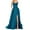 Teal Blue, variant on Baberdicy Formal Dresses for Women Wedding Guest China Factory Wedding Dresses for Women 2022 Luxury Wedding Muslim Bridesmaid Dresses Wedding Formal Dress Teal Blue, Size:S-3Xl