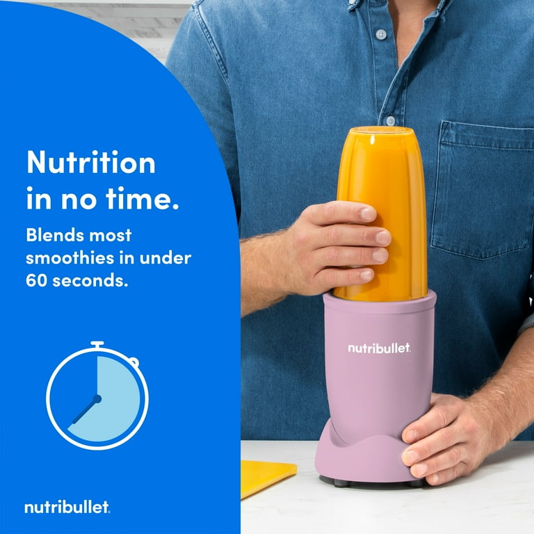 未使用 ニュートリビュレットプロ 900 - ワットブレンダー (ホワイト) nutribullet PRO Single Serve Blender (900W) Matte Lavender