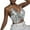 Silver, variant on Tank Tops for Women Camisole Chain Clothes Beading Tassel Sleeveless Backless Crop Club Undershirt,Silver,L