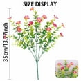 thumbnail image 3 of Kingtowag Artificial Morning Glory Hanging Vine Plant Outdoor Indoor Porch Garden Decor, 35-Inch Artificial Morning Glory Hanging Plant, Lifelike Flowers and Leaves, for Indoor or Outdoor Decor (#A), 3 of 4