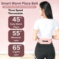 thumbnail image 2 of Siddharth International Cordless Belt Period Cramp Relief Massager with 3 Speed & 3 Crampfree Massage Modes with Touch Screen Comfortable Soft Fabric & Stretchable Belt, 2 of 5