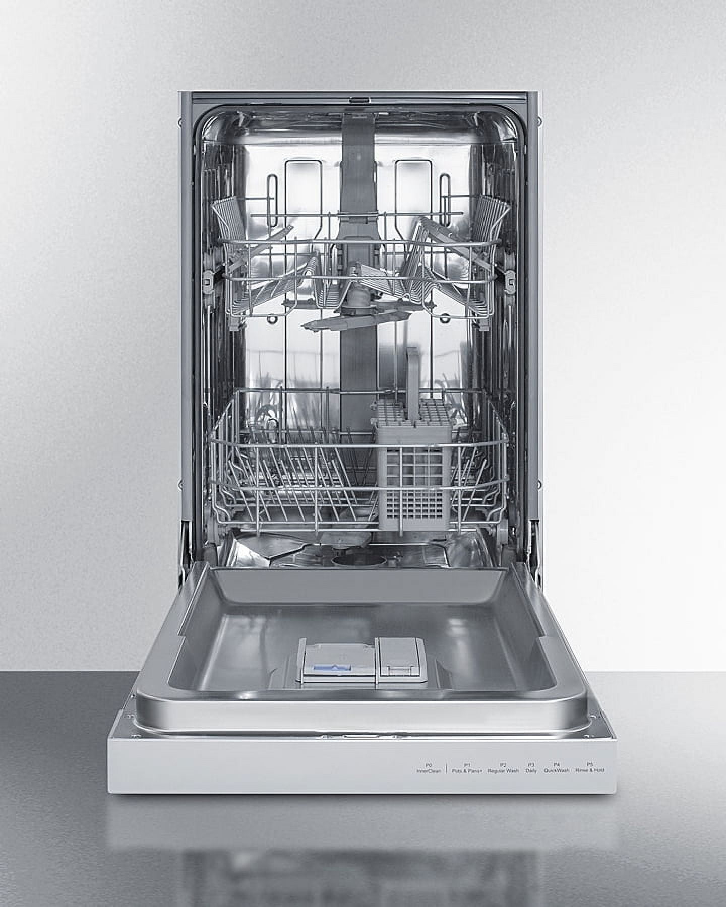 18" Wide Built-In Dishwasher