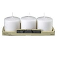 thumbnail image 3 of 12 Packs: 3 ct. (36 total) Basic Elements White Pillar Candles by Ashland, 3 of 4