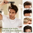 thumbnail image 5 of 2PCS Texture Comb, Voluminous Wide Tooth Hair Comb for Maximum Root Lift, Dual Wide & Fine Tooth Texturizing Styling Comb, Non Slip ABS Plastic Hair Styling Tool (Black), 5 of 6