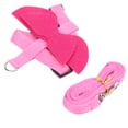 thumbnail image 1 of Adjustable Soft Harness, High-quality Stainless Steel Metal Buckle Widely Application Rabbits Harness  For Animals For Walk Pink Wing L, 1 of 8