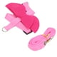 thumbnail image 4 of Conjunto de arnés y correa con alas rosas para mascotas pequeñas, talla M Flyaway Bunny Delight, 4 of 8