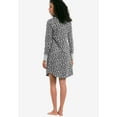 thumbnail image 4 of Ellos Women's Long Sleeve Henley Sleepshirt Nightgown, 4 of 6