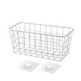 thumbnail image 1 of Cesta metálica colgante de alambre, organizador doméstico para armario o vestidor Blanco, 1 of 9