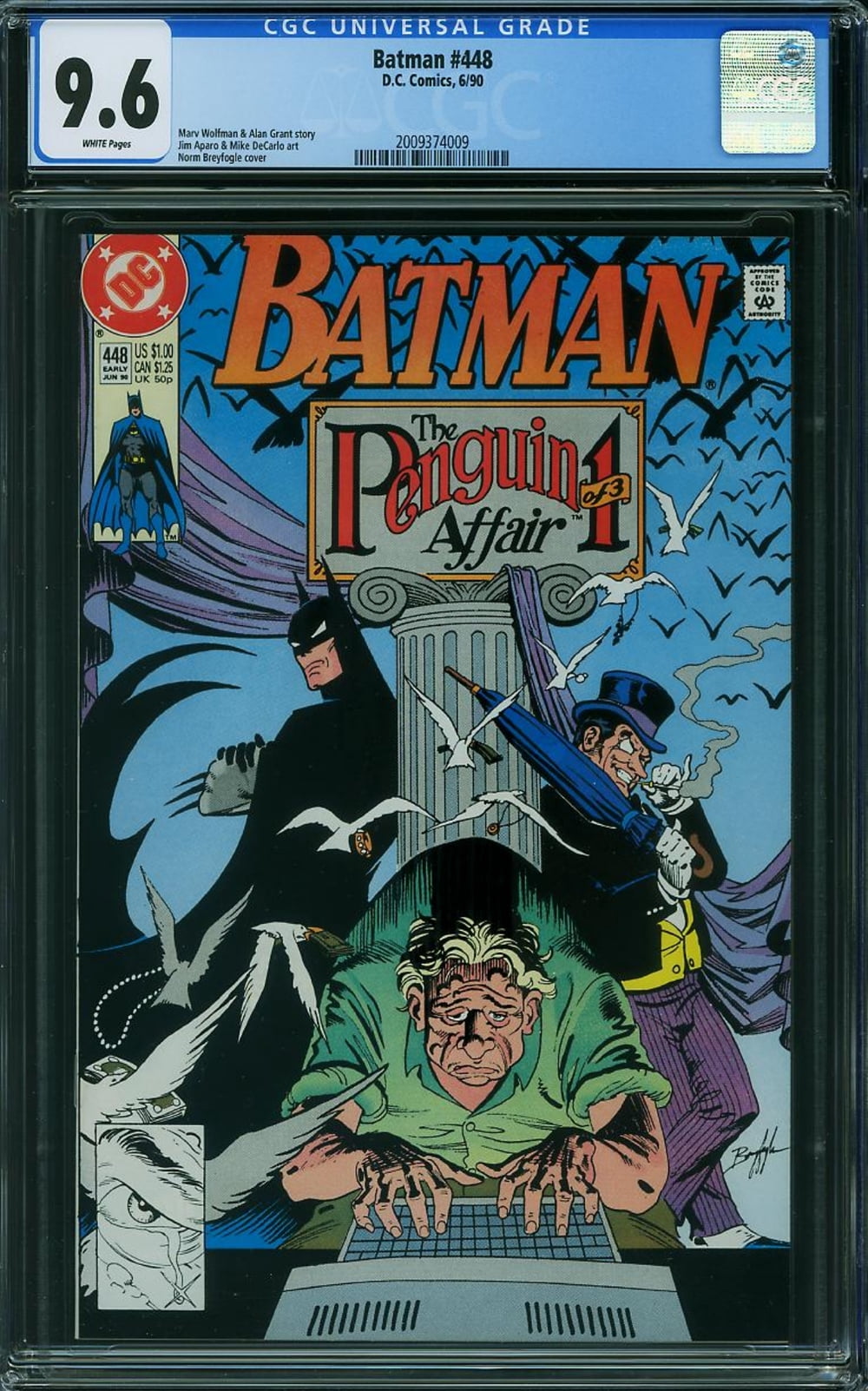 Cover of Batman #448